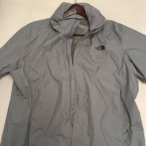 North Face Rain Jacket with roll up hood